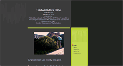 Desktop Screenshot of cadwalladerscafe.com